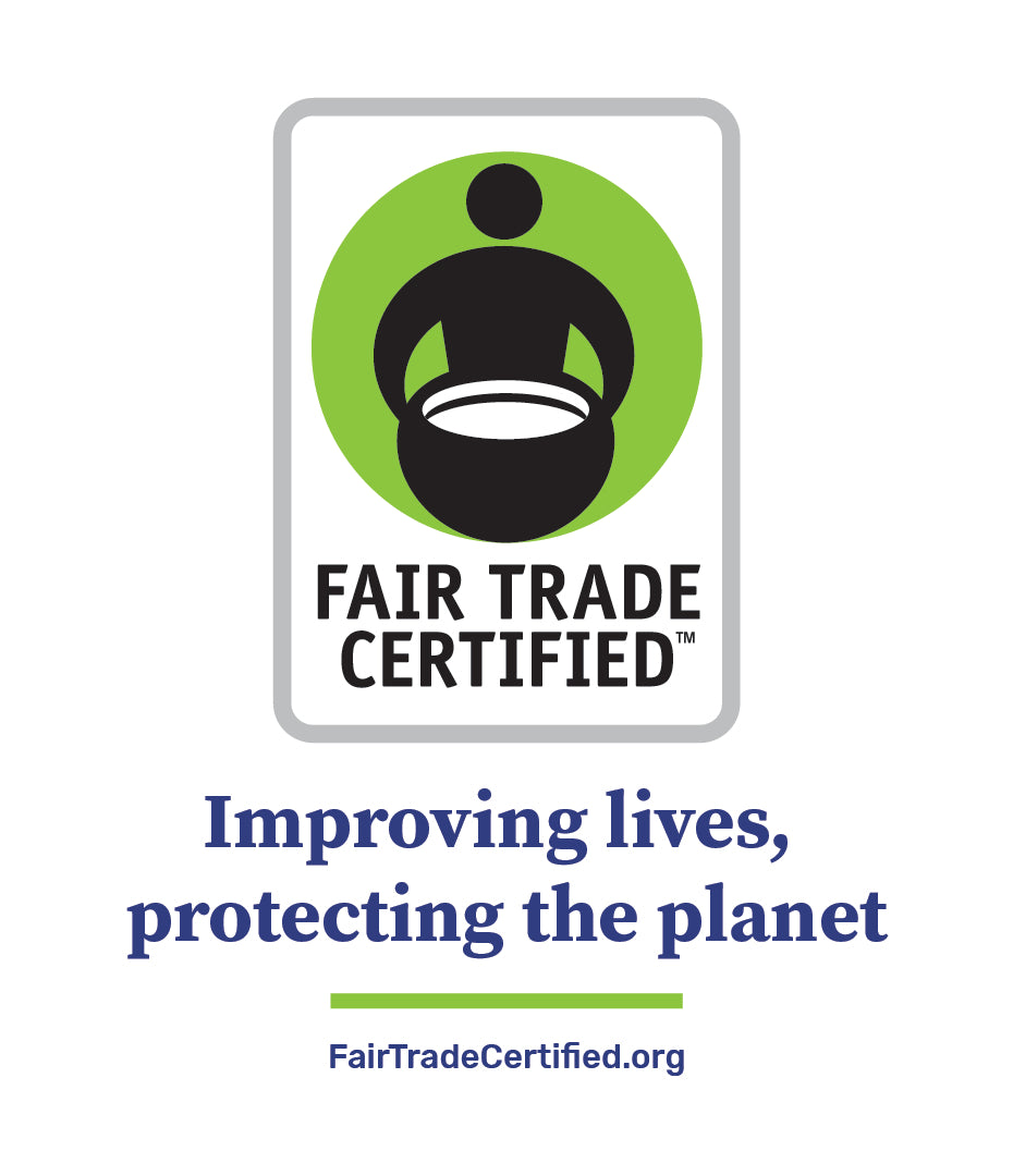 Fair Trade Certified Freezer Cling - Tagline