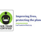 Fair Trade Certified Wobbler - Tagline - Horizontal