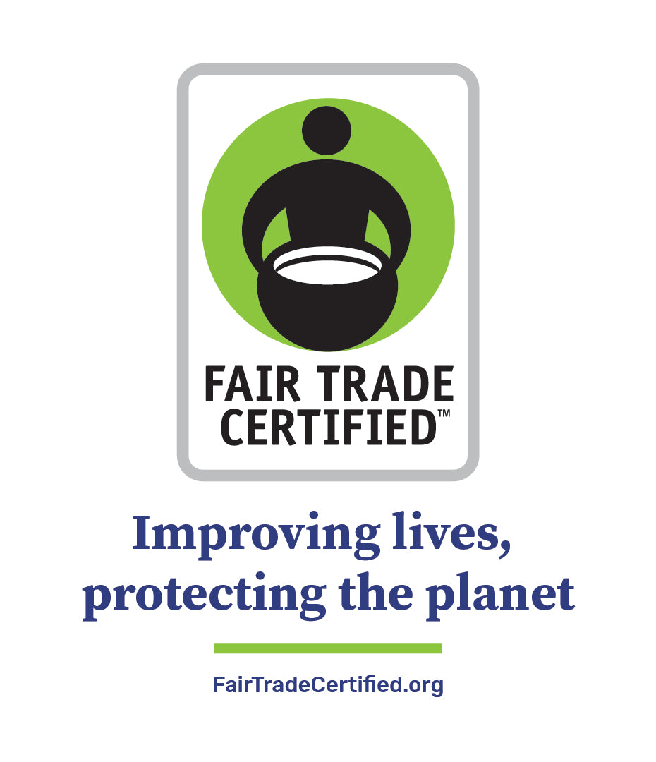 Fair Trade Certified Window Cling - Tagline